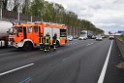 VU Auffahrunfall A 3 Rich Oberhausen kurz vor AS Koeln Dellbrueck P180